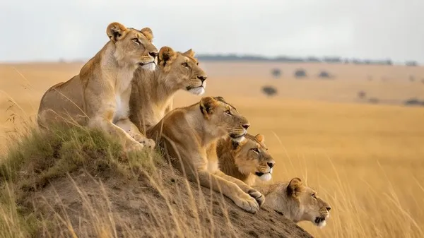 非洲狮群 - 四虎tv | 动物世界